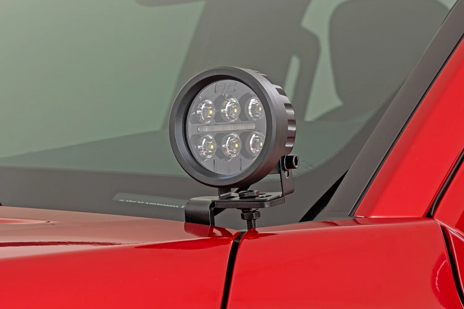 Fits Tacoma(2024) LED Light Ditch Mount Black Series Round 3.5_ Amber DRL 72106
